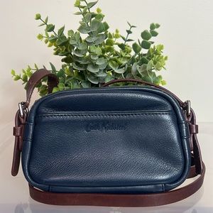 Cath Kidston Calfskin Leather Crossbody Bag